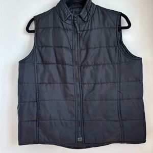 GAP Vintage Black Quilted Vest